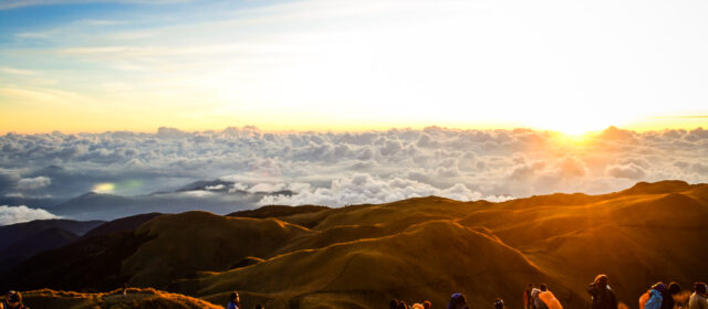 Reaching the Summit of Mt. Pulag