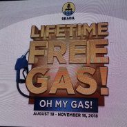 Free Lifetime Roadtrip with SEAOIL Lifetime Free Gas Promo
