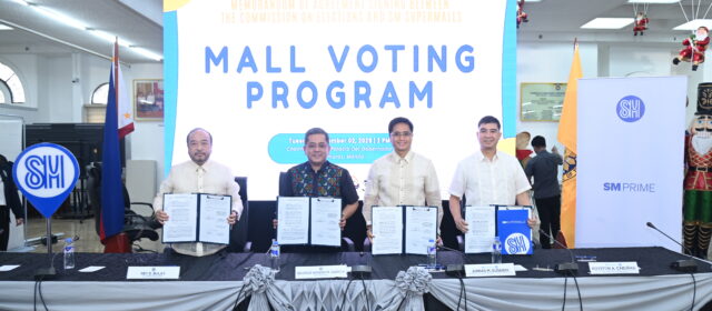 COMELEC and SM Supermalls Renew Partnership for Voter Registration and Mall Voting for the 2026 Barangay & SK Elections